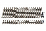 40 Pce 1/2" & 3/8" Mixed Hex, Spline and Torx Bit Set 01517