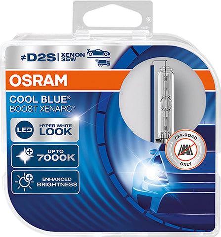 OSRAM XENARC ULTRA LIFE D2S HID Xenon discharge bulb, discharge lamp, 66240ULT, folding carton box (1 unit)