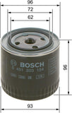 Bosch P3154 - Oil Filter Car
