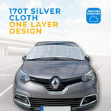 Simply FRO1 Standard Car Frost Protection and Sun Shield, 2.4 x 0.71 m