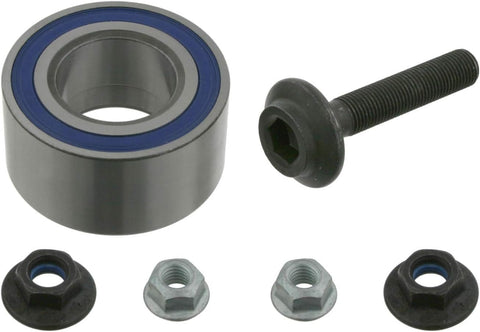 febi bilstein 24366 Wheel Bearing Kit with drive shaft screw and nuts, pack of one