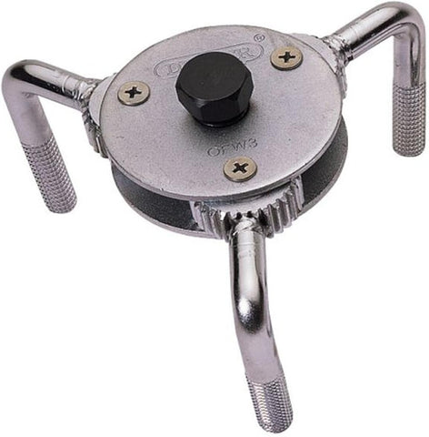 Draper 37871 Expert Three Leg Oil Filter Wrench, 75mm-120mm Capacity , Blue