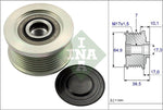 Ina 535 0177 10 - Alternator Freewheel Clutch