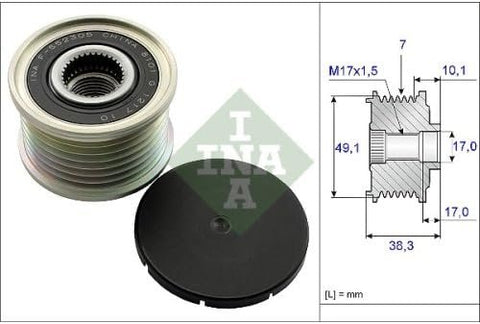 LUK 535015310 Freewheel Clutch: alternator