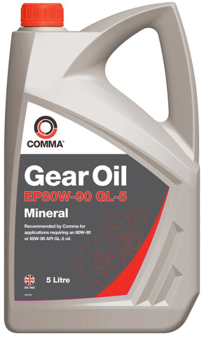 Comma EP809005L 5L GL5 Gear Oil