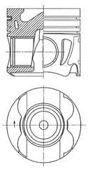 Kolbenschmidt 41711600 Piston & Rings