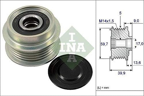 LUK 535019910 Freewheel Clutch: alternator
