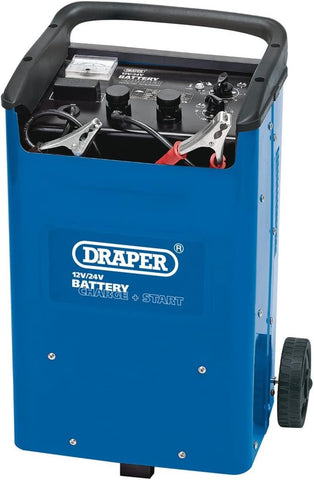 Draper 11967 Battery Charger, 12/24V, 360A, Black