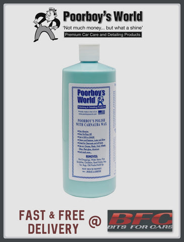 Poorboy's World Polish with Carnauba Blue 946ml