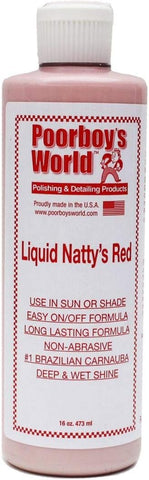 Poorboy's World PB-LNR16 Liquid Nattys Carnauba Wax, Red