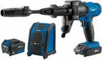 Draper 94796 D20 20V Pressure Washer, D20 20V Wireless Speaker with 1x 2Ah and 1x 3Ah