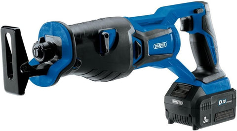 D20 20V Brushless Reciprocating Saw with 3Ah Battery and Fast Charger