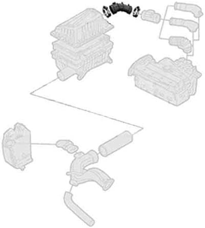 Air Filter Hose Fits: GM Vectra B 96-01