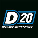 Draper 97914 D20 20V Li-ion Battery Charger, Black