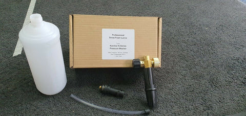 1L Pressure Washer Snow Foam Gun Car Wash Bottle Lance Fit Karcher K2 K3 K4 MT