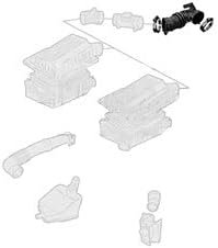 Air Filter Hose Fits: GM Astra F, Vectra A, B
