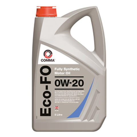 Comma Eco-FO 0w-20 0w20 Fully Synthetic Car Engine Oil - 5 Litres 5L