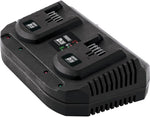 Draper 92239 D20 20V Li-Ion Twin Battery Charger