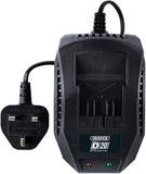 Draper 97914 D20 20V Li-ion Battery Charger, Black