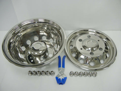16" Ford Transit Twin Rear Wheel Trims Covers UpTo 2006 ONLY