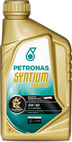 Petronas Syntium 3000 AV 5W40 Motor Oil, 1 L