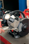 Draper 05097 200mm 550W 230V Heavy Duty Bench Grinder with Worklight