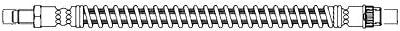 Brake Hose Fits: GM Vivaro 08/06-