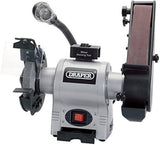 Draper 05097 200mm 550W 230V Heavy Duty Bench Grinder with Worklight