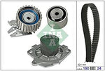 INA 530 0620 30 WATER PUMP & TIMING BELT KIT