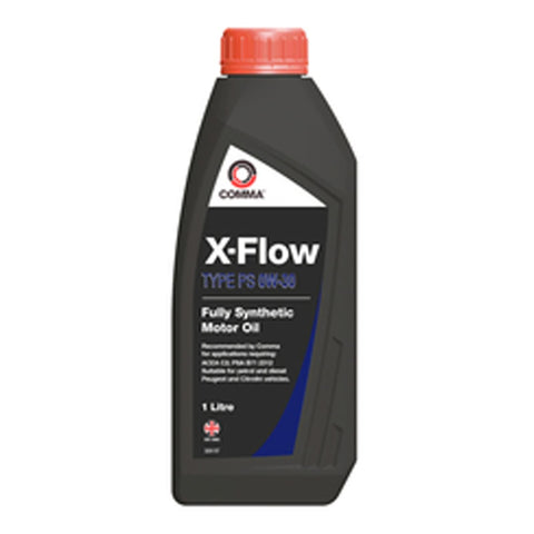 Comma X-Flow Type PS 0w-30 0w30 Fully Synthetic Car Engine Oil - 1 Litre 1L