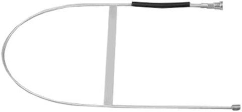 Brake Cable - Mid Right Hand Fits: Vauxhall Corsa (drum) 2000-