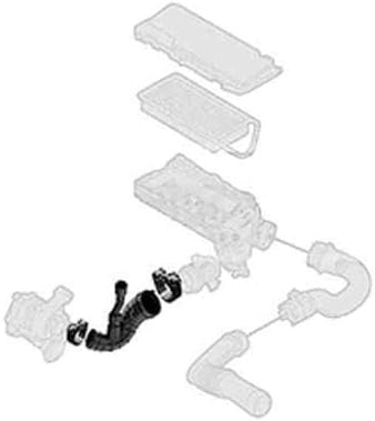 Air Filter Hose Fits: PSA, Ford, Toyota 1.4 HDi