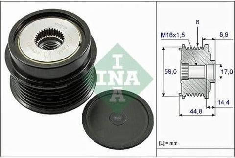 INA 535027110 Alternator Pulley VL