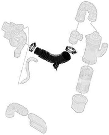 Air Filter Hose Fits: Fiat Doblo 05-1.9JTD