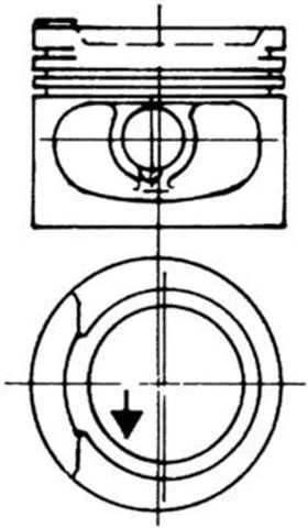 KS KOLBENSCHMIDT 93 928 620 Piston