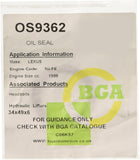 BGA OS9362 Seals & Bearings