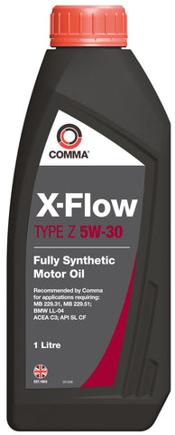 COMMA XFZ1L X-Flow Type Z 5W30 Oil, 1 Liter