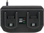Draper 92239 D20 20V Li-Ion Twin Battery Charger