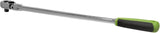 Siegen S01208 Ratchet Wrench, 3/8 inch Sq Drive Ex Long Flex-Head Flip Reverse