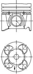 Kolbenschmidt 41660600 Piston & Rings