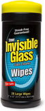 Stoner Invisible Glass Wipes - Smear and Residue Free Glass Cleaning Wipes