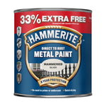 Hammerite 253 METAL PAINT HAMMERED SILVER 750ML 33% EF