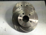 BMW X5 3.0D E53 FRONT AND REAR DRILLED AND GROOVED DISCS AND PADS