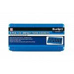 BlueSpot 8 Pce 1/2" Impact Torx Sockets (T30-T80)