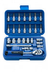 BlueSpot 26 Pce 1/4" Drive Socket Set 01525