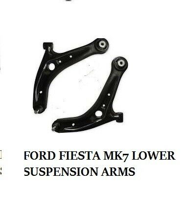 FORD FIESTA MK7 B229 FRONT 2 SUSPENSION LOWER WISHBONE ARMS  O/S & N/S 08-13