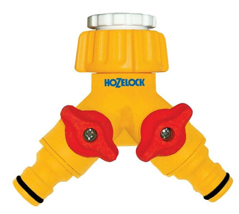 Hozelock Dual Tap Connector 2 Connectors