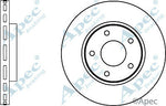 FRONT DISCS AND PADS SET TO FIT NISSAN JUKE 1.2 1.5 DCI 1.6 2014 ONWARDS F15