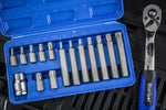 15 Pce 1/2" Drive Torx Bit Set (T20-T55) 01511