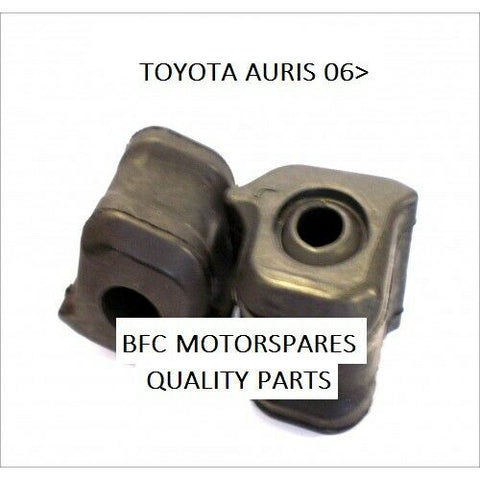 TOYOTA AURIS 1.2 1.33 1.4 D4D 1.6 2.0D4D FRONT ANTI ROLL BAR BUSHES PAIR 07>